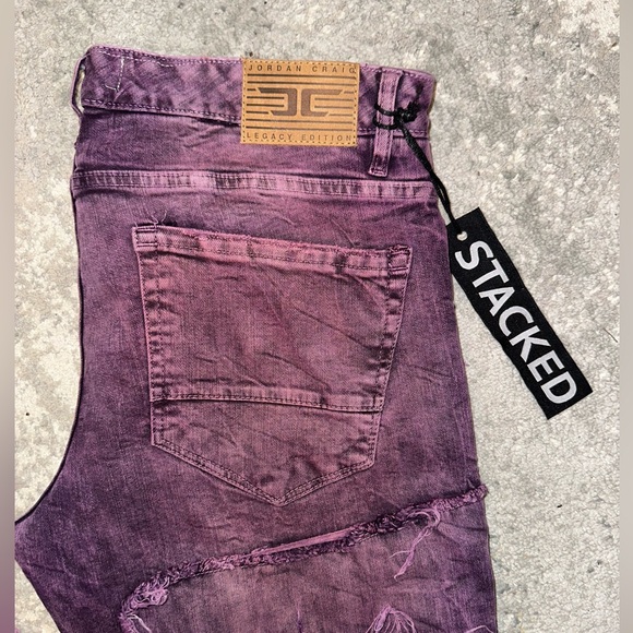 Jordan Craig | MARTIN STACKED - PYTHON DENIM - Picture 2 of 7